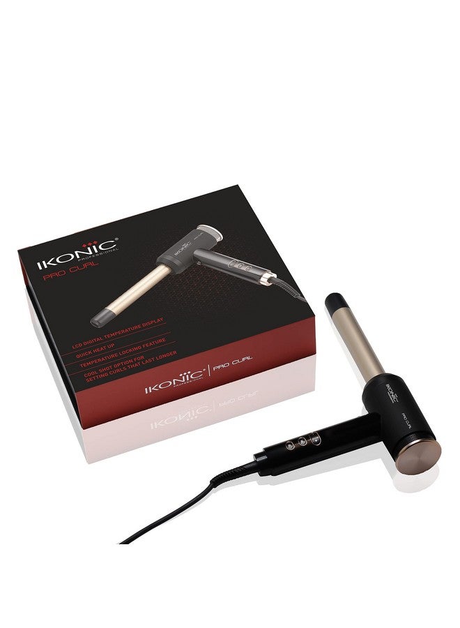 أي كونيك برو كيرل - مكواة تجعيد الشعر، لون أسود - Image 2