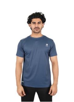 Abitos Premium Men's Ice Silk T-Shirt Breathable Lightweight Moisture-Wicking Soft Comfortable Casual Daily Wear  - Image 1