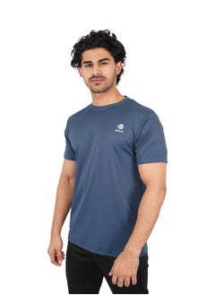 Abitos Premium Men's Ice Silk T-Shirt Breathable Lightweight Moisture-Wicking Soft Comfortable Casual Daily Wear  - Image 2
