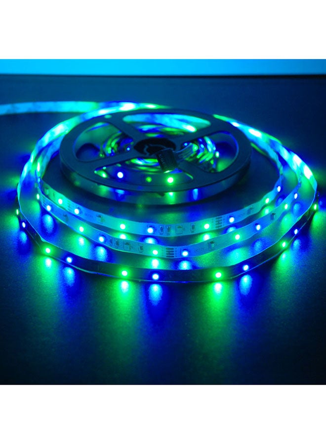 Loquat 600 LED Smd Light Strip Kit With 44 Key Ir u0026 12V Power Supply Multicolour - Image 3