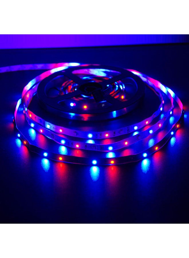 Loquat 600 LED Smd Light Strip Kit With 44 Key Ir u0026 12V Power Supply Multicolour - Image 4