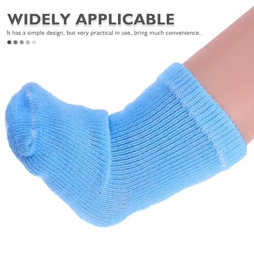 Garneck 8 Pairs of Baby Doll Socks Mini Multicolored Shoes Socks for 18 Inch American Doll Girl Mini Clothes Accessories for Puppet Play House Decor - Image 5