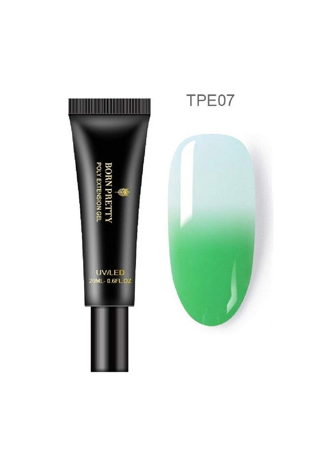 BORN PRETTY Thermal Gel Poly UV Gel For Builder Nail Gel Extension 20ml Finger Nail Extension UV LED Acrylic Temperature Color Changing Quick Extension Gel (BP-TPE07) - Image 2