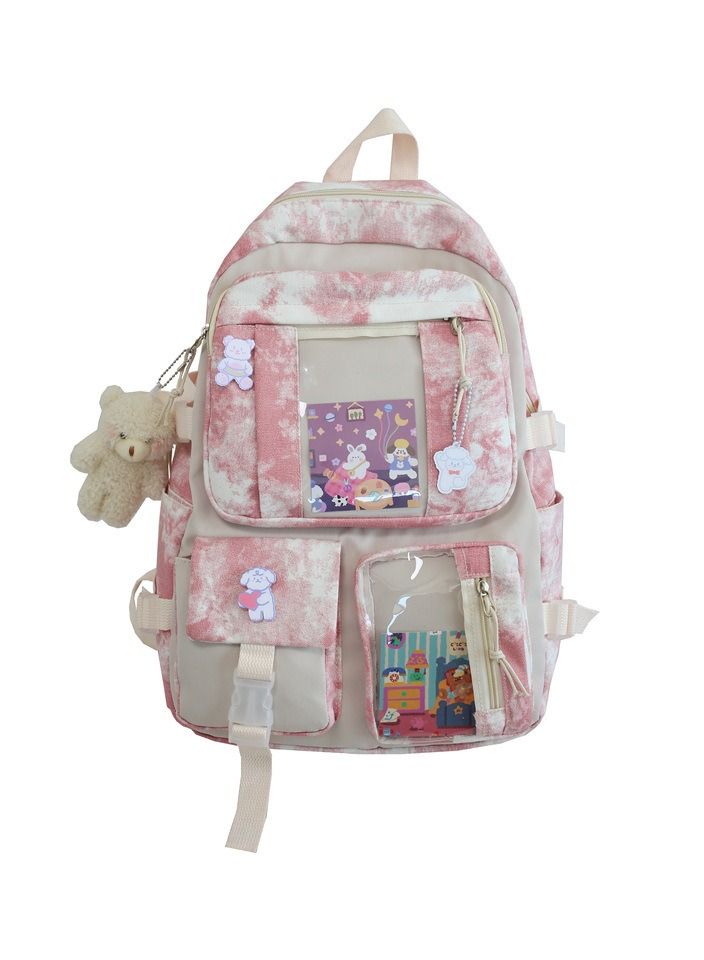KUYING New College Style Street Student Backpack  - Image 1