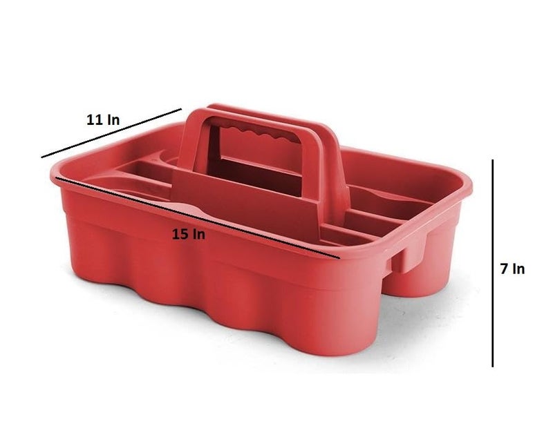 TARGET HYGIENE Handy Caddy ABSPlastic Tool Bucket RED - Image 2