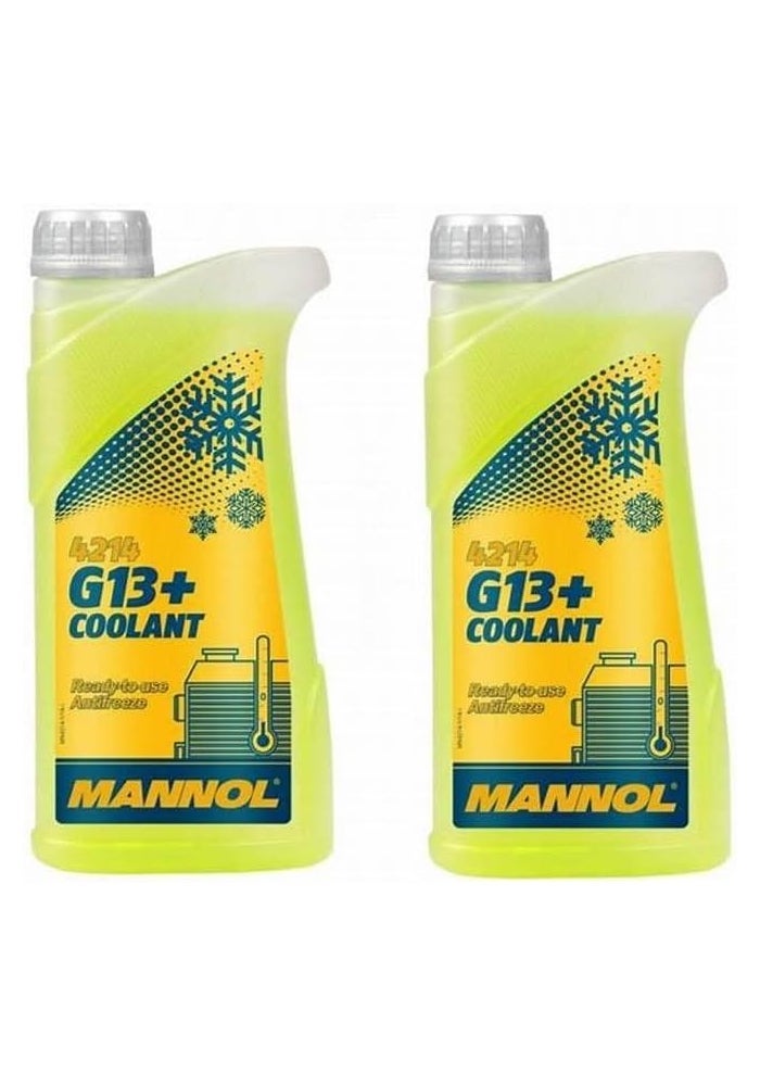 MANNOL Pro Cool 4414 Motorcycle Coolant - 2 Pack - Image 1