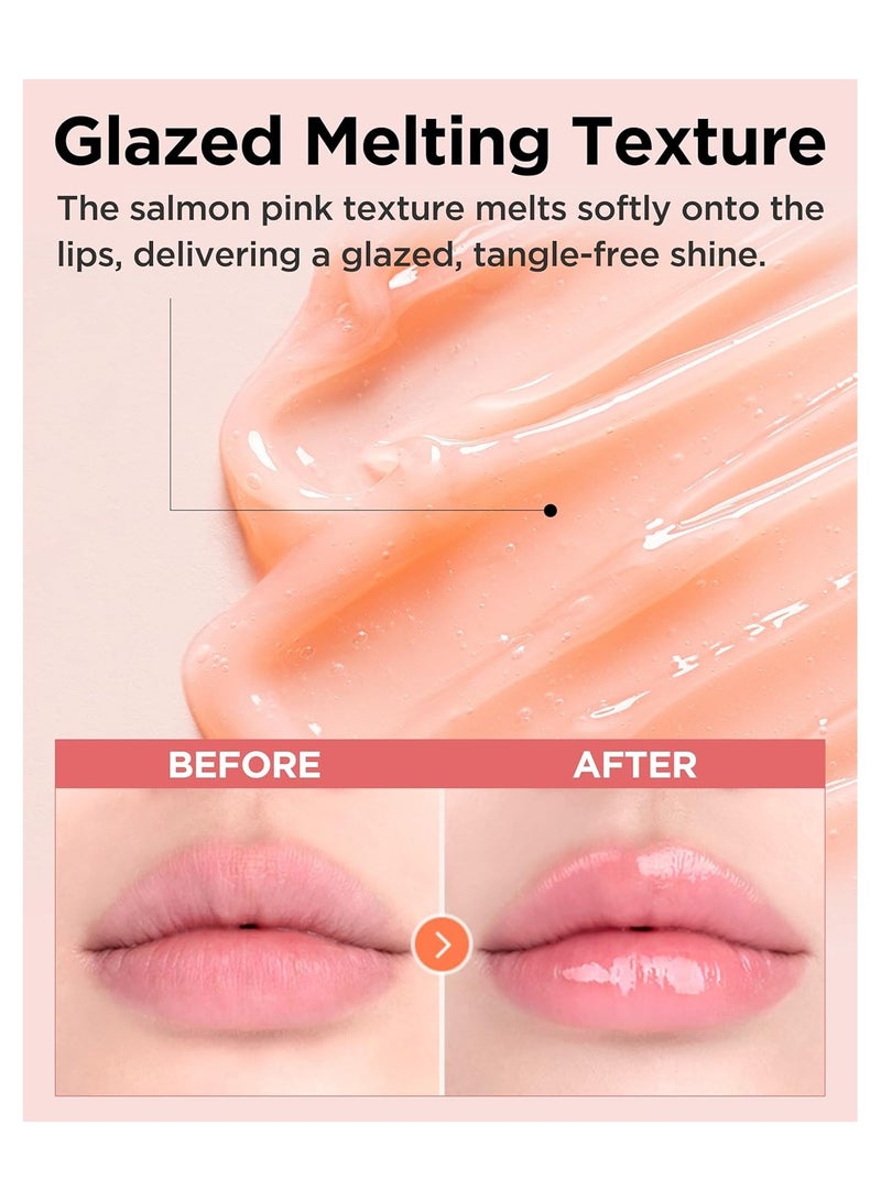 توكوبو فيتا قناع الشفاه المزجج – كوريا نباتية الشفاه فرك & علاج تقشير بين عشية وضحاها للشفتين الجافة، متشققة – ترطيب، سقوط، تسليط – نسيج بلسم مزجج، غير لاصق، 0.68oz - Image 3