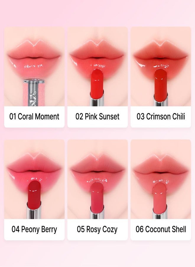 YNM Candy Gloss Balm (06 COCONUT SHELL, 3g) (+9 colors) K-beauty, Tinted, Color Lipstick Balm, Glossy, Moisture, korean, Jelly lips, Non-Sticky and Long-lasting - Image 5