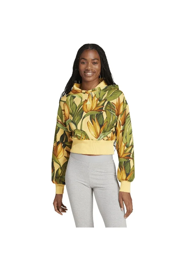 اديداس adidas x farm women hooded sweatshirt