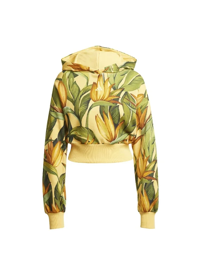 اديداس adidas x farm women hooded sweatshirt