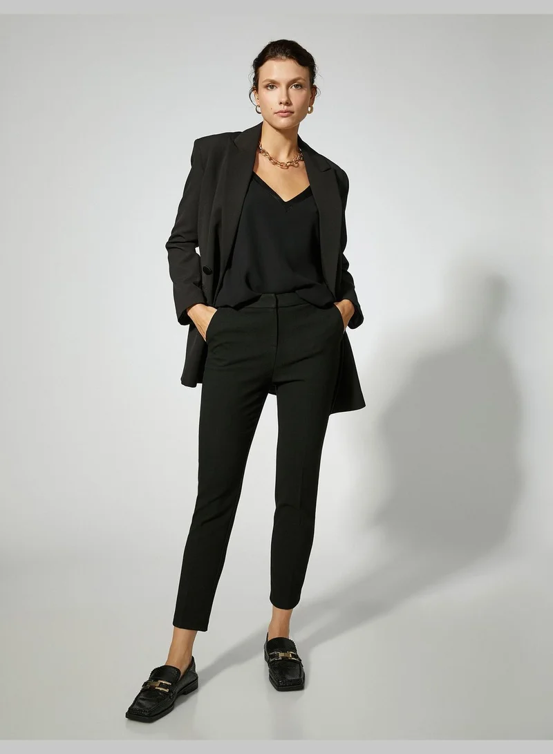 KOTON Basic Cigarette Trousers
