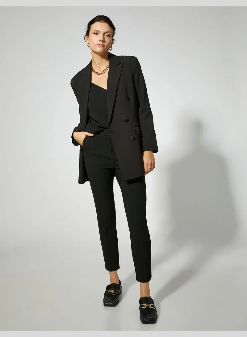 KOTON Basic Cigarette Trousers