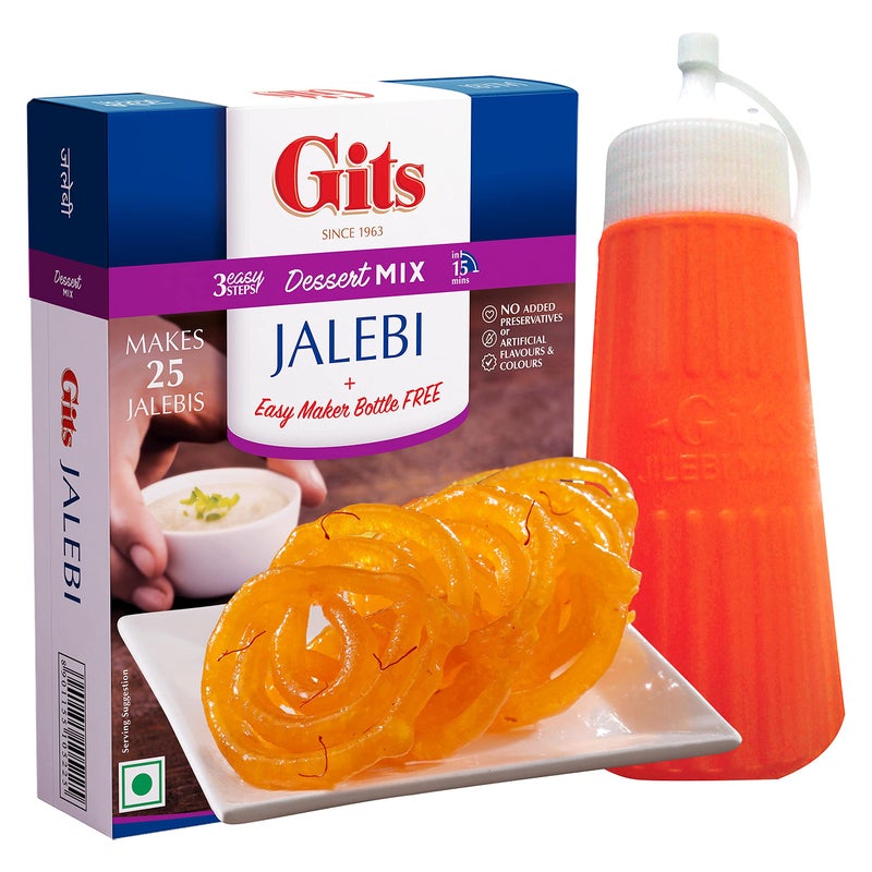 Gits Jalebi Dessert Mix, 100 g (Pack of 4) - Image 2