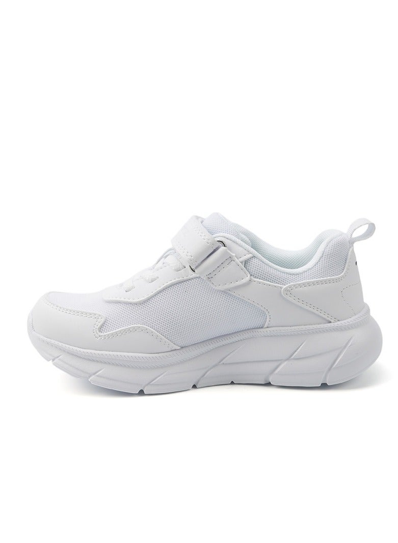 U.S. Polo Assn. Kids WhiteVelcro Strap Sneakers – Easy-On, Day Fun for Little Explorers!  - Image 2