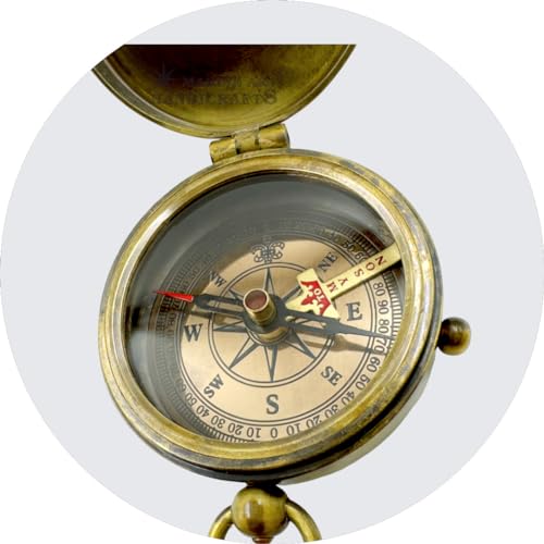 MAH Brass Compass Gift – to My Son Never Forget That I Love You, Sentimental Keepsake Gift from Mom Dad & Grandparents for Graduation, Baptism, Confirmation, Communion, Birthday, Back to School Best Gift - Image 3