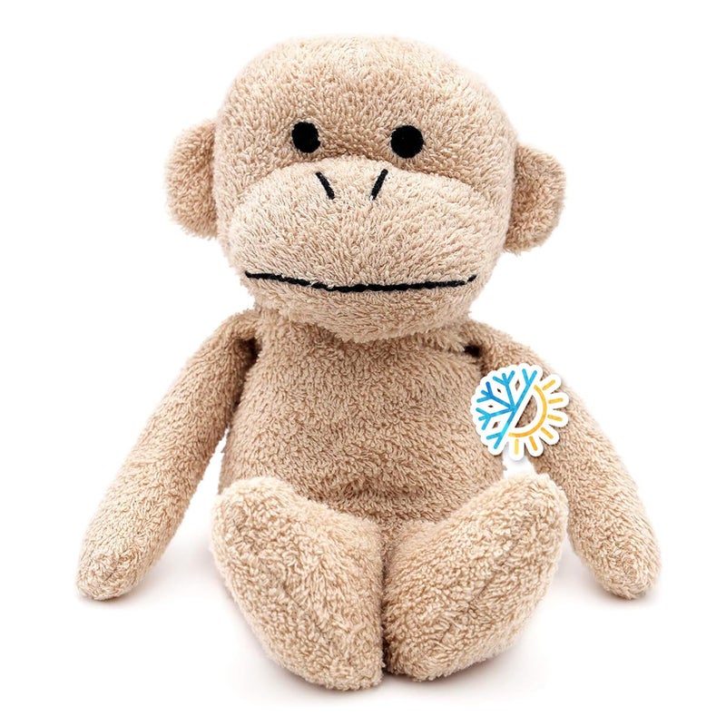 Thermal-AidÂ® (Jo Jo The Monkey) â€“ Washable Heating Pad & Ice Pack â€“ Plush Hot/Cold Pack with Natural Corn Filling â€“ Reusable Comfort - Image 1