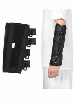 Arm Splint Support Elbow Fracture Immobilizer Protector for Cubital Tunnel Ulnar Nerve Injuries Night Stabilizer Support Sleeve Fixing Brace of Elbow Joint Arm Splint (M)