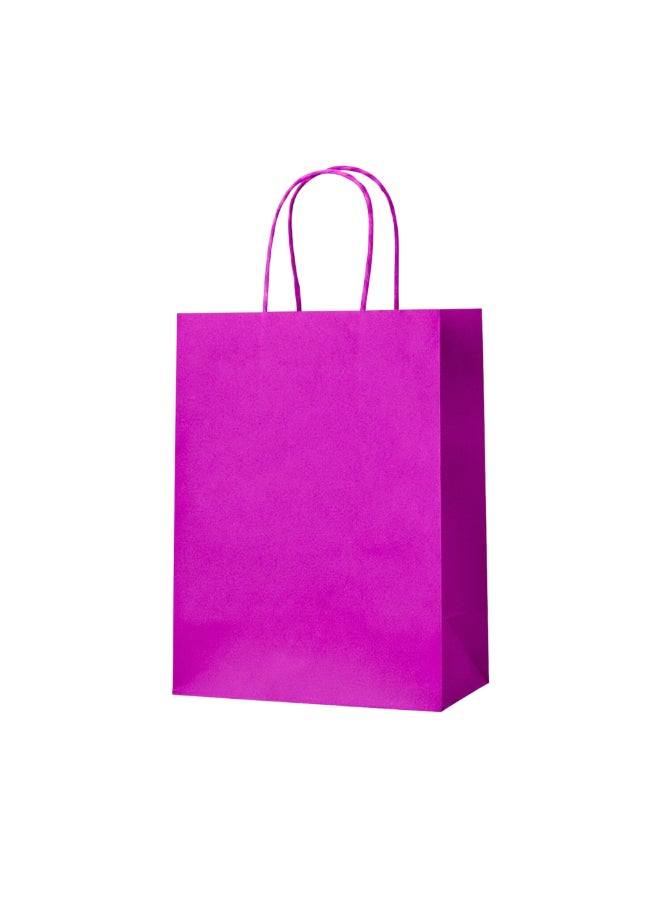 Party Camel Hot Pink Paper Party Bags - Pack of 8 - Image 1