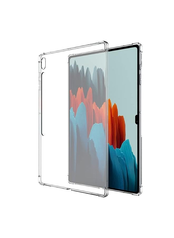 PROMASS Case For Samsung Galaxy Tab S8 Ultra, Ultra Silm Soft Cover,Anti-Scratch Tablet Case For Samsung Galaxy Tab S8 Ultra - Transparent  - Image 5