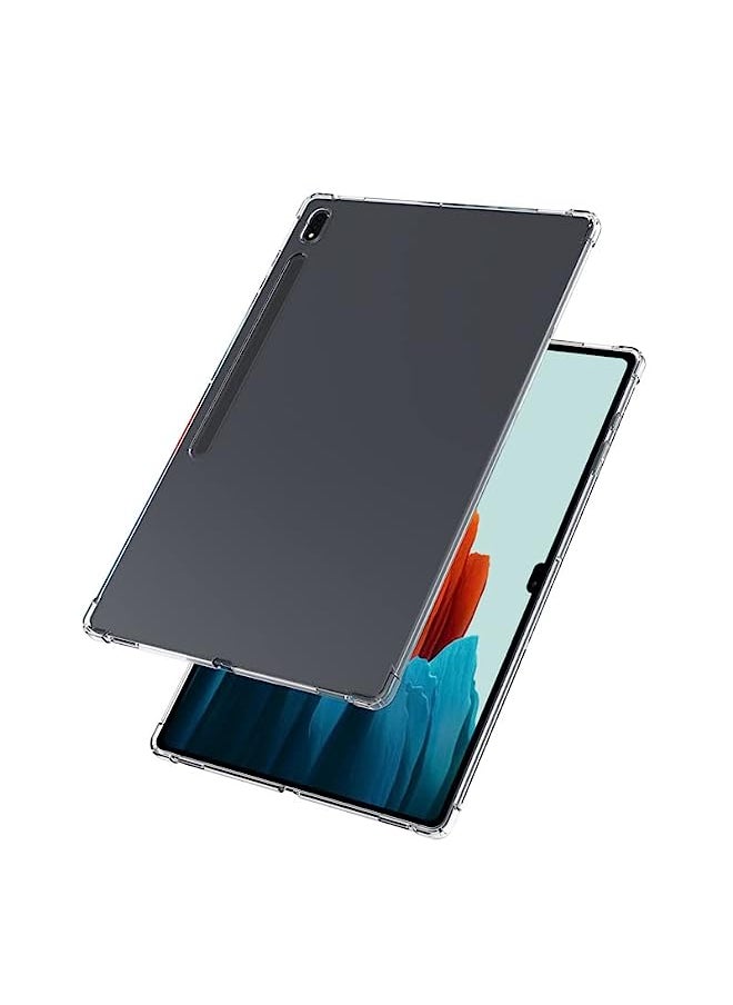 PROMASS Case For Samsung Galaxy Tab S8 Ultra, Ultra Silm Soft Cover,Anti-Scratch Tablet Case For Samsung Galaxy Tab S8 Ultra - Transparent  - Image 4