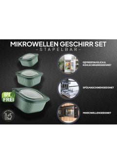 Plastic Square Food Container Set Airtight Storage Boxes Safe Use For Microwave & Fridge Vacuum Lid 600-1100-1800 Ml -Green - pzsku/ZF9E879DD421357BCDFCCZ/45/_/1735388654/cf87386a-7894-4434-bf57-8bcb7f5fb50f