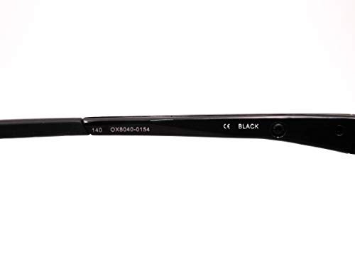 Oakley Men's OX8040 Rectangular Prescription Eyewear Frames, Satin Black, 54mm - Image 4