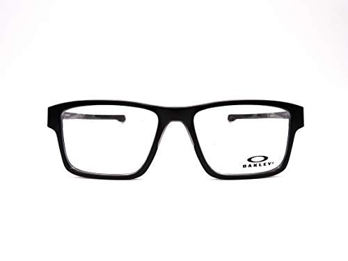 Oakley Men's OX8040 Rectangular Prescription Eyewear Frames, Satin Black, 54mm - Image 2
