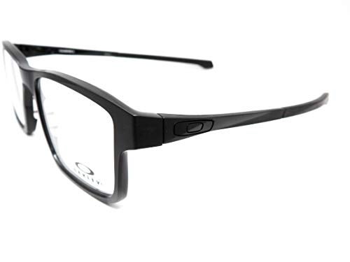 Oakley Men's OX8040 Rectangular Prescription Eyewear Frames, Satin Black, 54mm - Image 3