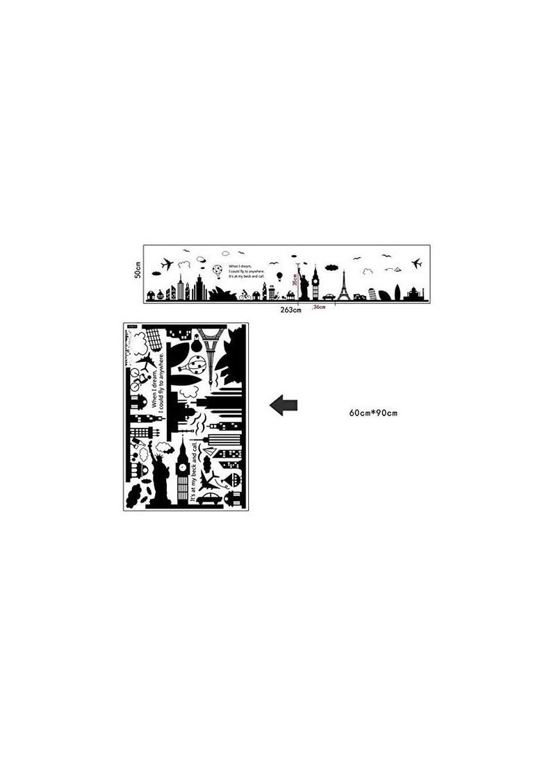 إيروريكس ملصقات جدارية على الطراز الأوروبي قابلة للإزالة لغرفة المعيشة وغرفة النوم والديكور المنزلي - Image 5