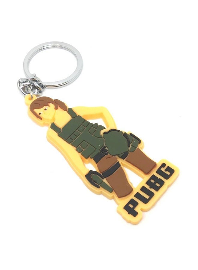 سلسلة مفاتيح فائقة الجودة بتصميم مستوحى من لعبة ببجي - Image 1