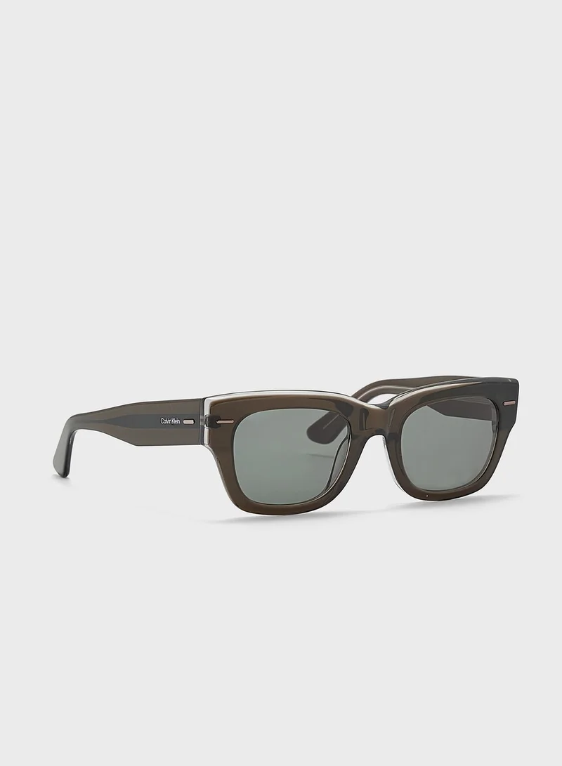 CALVIN KLEIN Modified Rectangle Sunglasses