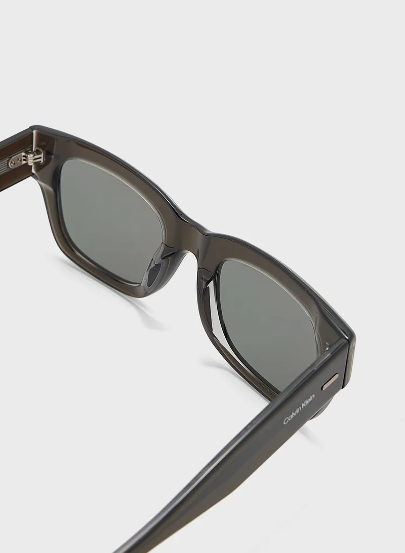 CALVIN KLEIN Modified Rectangle Sunglasses
