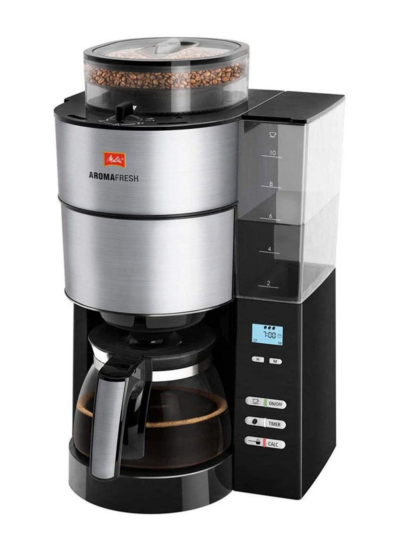Melitta - Aromafresh Drip Filter Coffee Machine With Grinder & Glass Jug | 1021-03 - Image 1