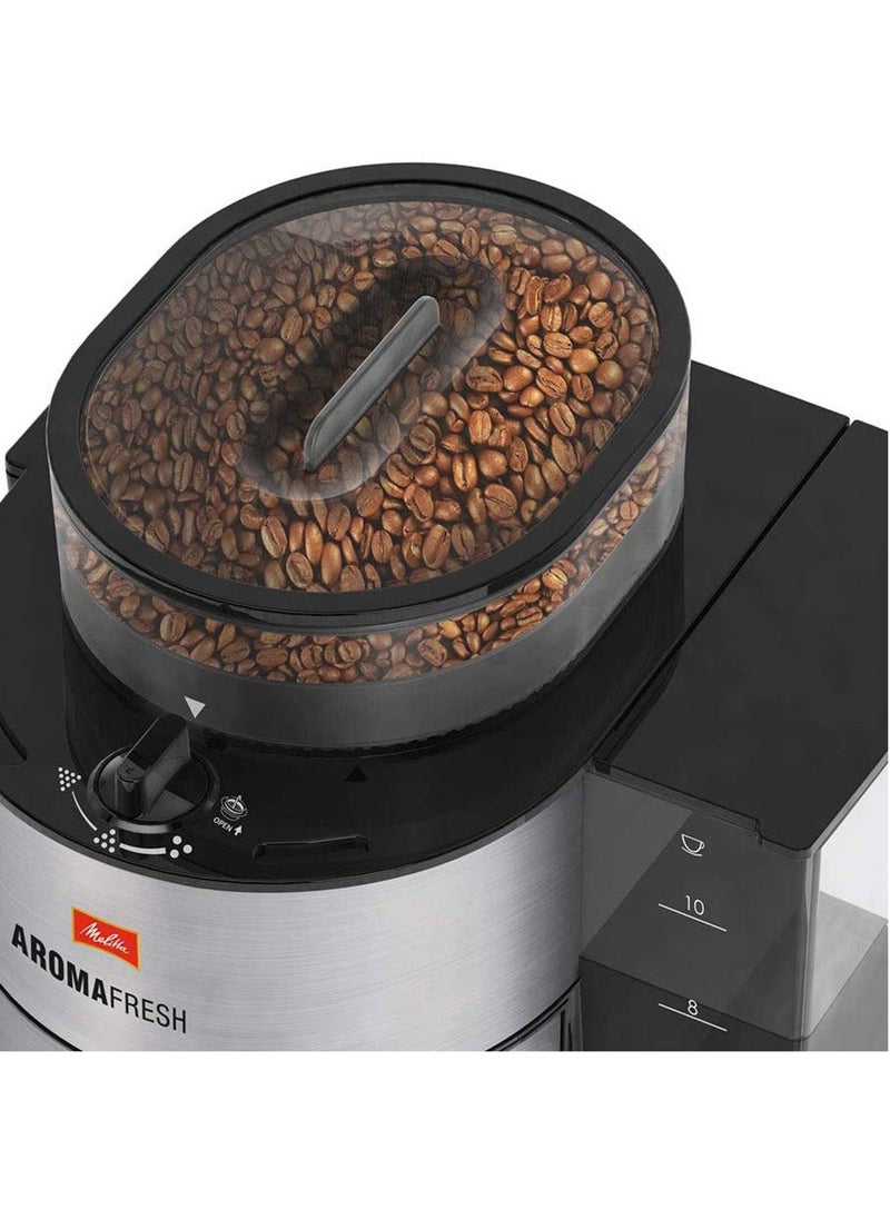 Melitta - Aromafresh Drip Filter Coffee Machine With Grinder & Glass Jug | 1021-03 - Image 1