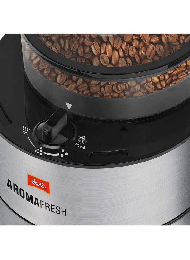 Melitta - Aromafresh Drip Filter Coffee Machine With Grinder & Glass Jug | 1021-03 - Image 1
