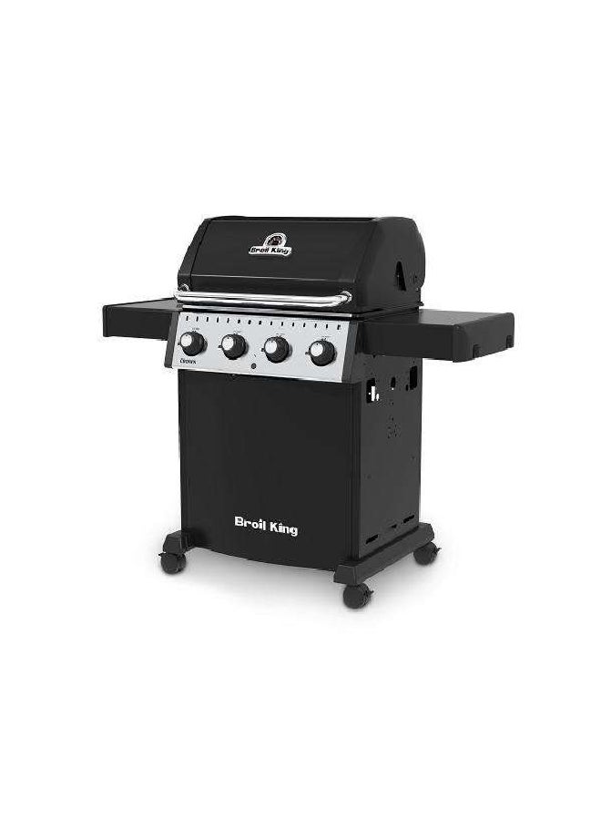 Broil King Crown 410 LX Stainless Steel Gas Grill Black and Silver 63.6 x 80 x 60.9 cm 865053 - Image 3