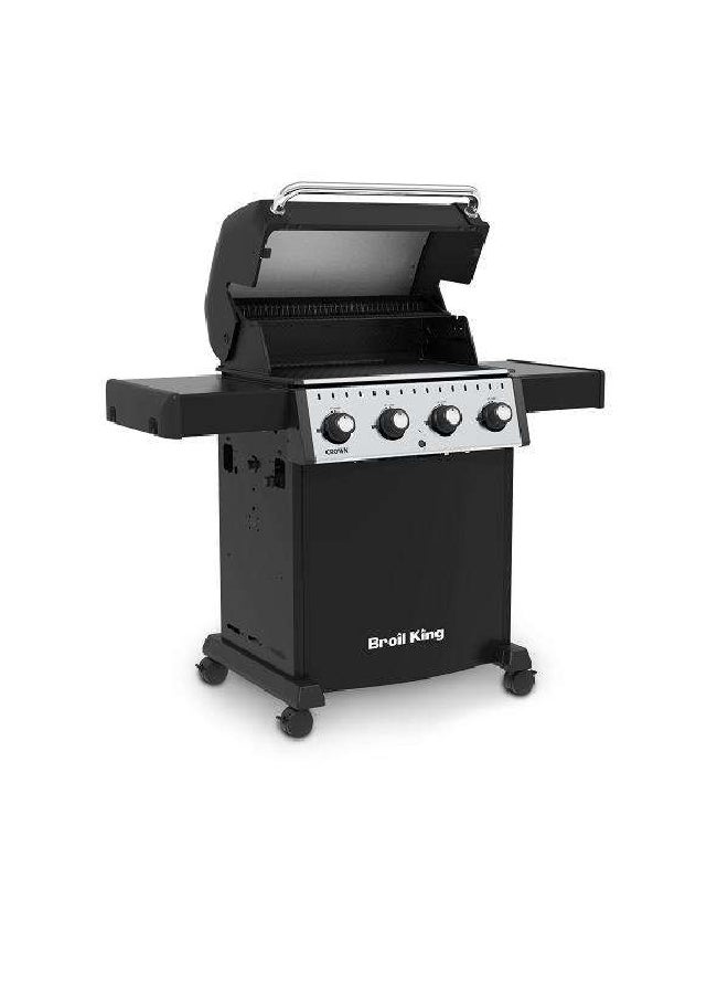 Broil King Crown 410 LX Stainless Steel Gas Grill Black and Silver 63.6 x 80 x 60.9 cm 865053 - Image 2