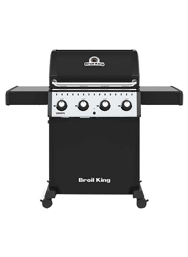 Broil King Crown 410 LX Stainless Steel Gas Grill Black and Silver 63.6 x 80 x 60.9 cm 865053 - Image 1