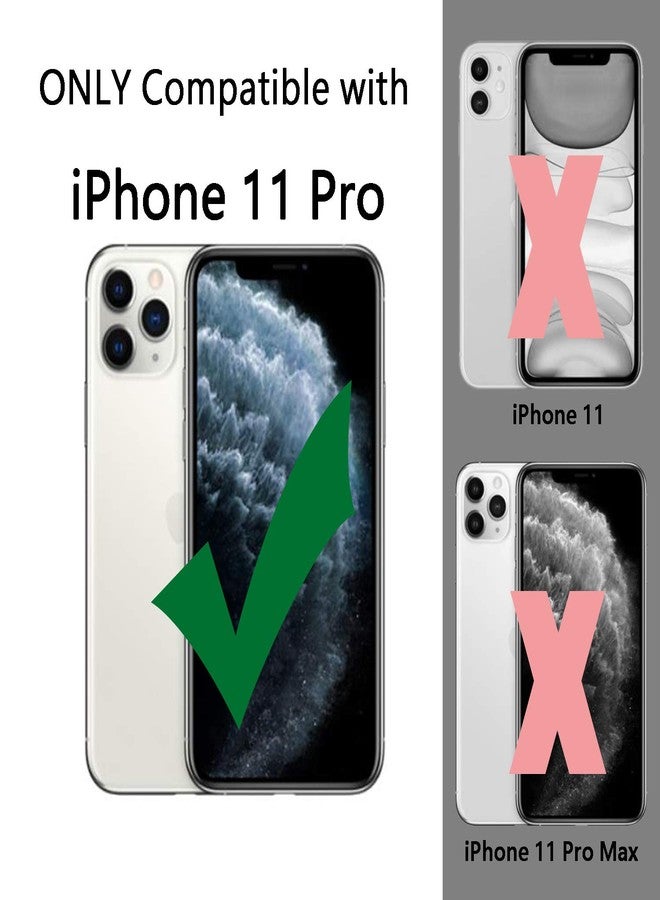 TENOC Phone Case Compatible for iPhone 11 Pro, Clear Case Non-Yellowing Shockproof Protective Bumper Slim Cover for 5.8 Inch - Image 2