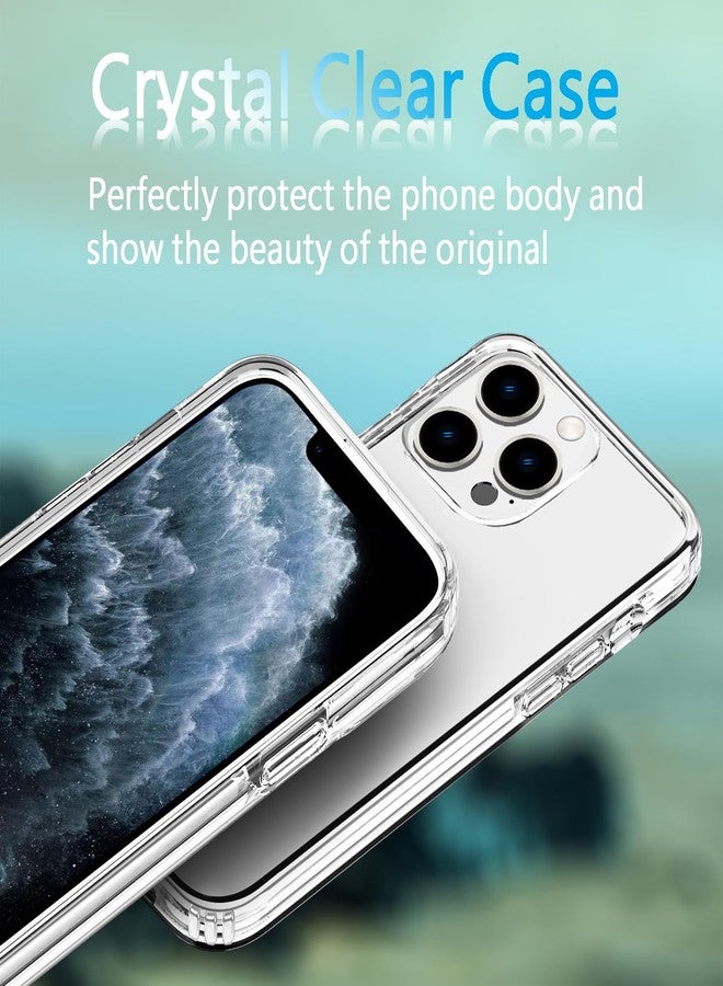 TENOC Phone Case Compatible for iPhone 11 Pro, Clear Case Non-Yellowing Shockproof Protective Bumper Slim Cover for 5.8 Inch - Image 3