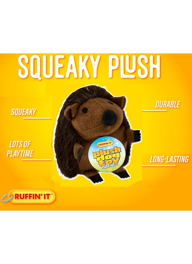 Westminster Pet - Ruffin' It Plush: Large Hedgehog Plush Wildlife Dog Toy With Squeaker Realistic Safe & Durable Soft Material - Image 1