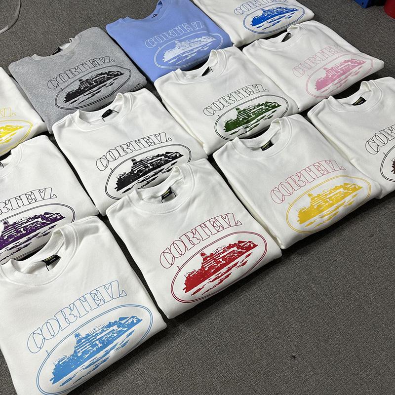 Correct Letter Print Street Basic Sweatshirt, Round Neck, Loose High Street Jacket - Image 3
