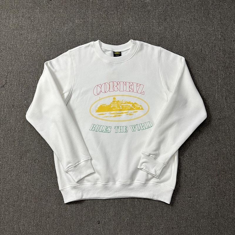 Correct Letter Print Street Basic Sweatshirt, Round Neck, Loose High Street Jacket - Image 5