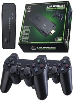Generic Game Console 4K HD Video Game Console 2.4G Dual Wireless Controller, Classic 64GB Retro TV Game Console 10000 Game Stick  - Image 1