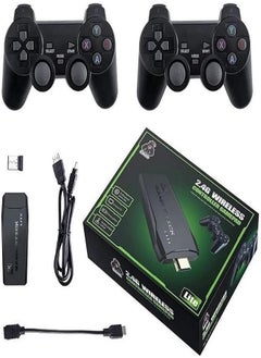 Generic Game Console 4K HD Video Game Console 2.4G Dual Wireless Controller, Classic 64GB Retro TV Game Console 10000 Game Stick  - Image 2
