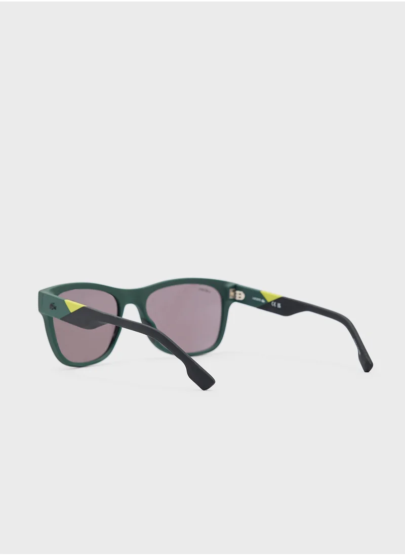 لاكوست Modified Rectangle Sunglasses L6043S