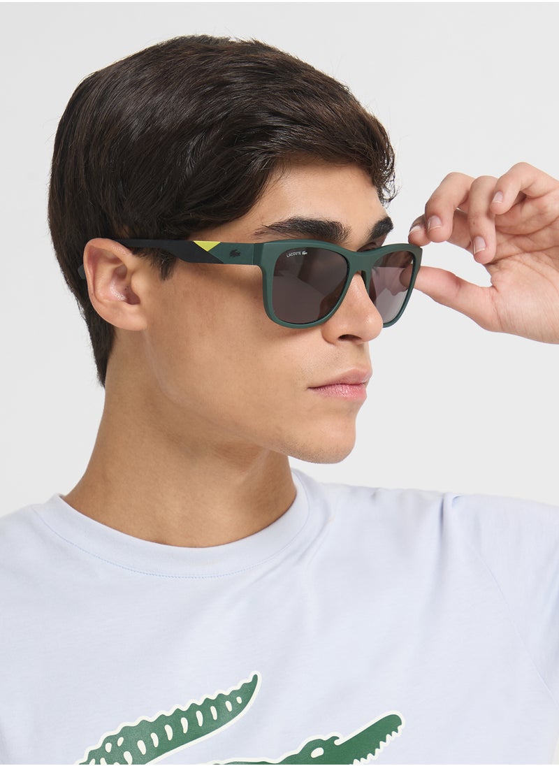 LACOSTE Modified Rectangle Sunglasses L6043S  - Image 5