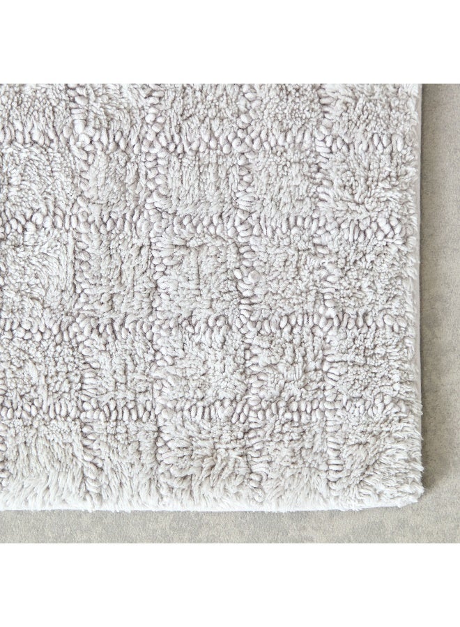 Home Box مجموعة حصير الحمام من قطن فيسكوز 2 قطعة 80 × 50 سم - Image 5