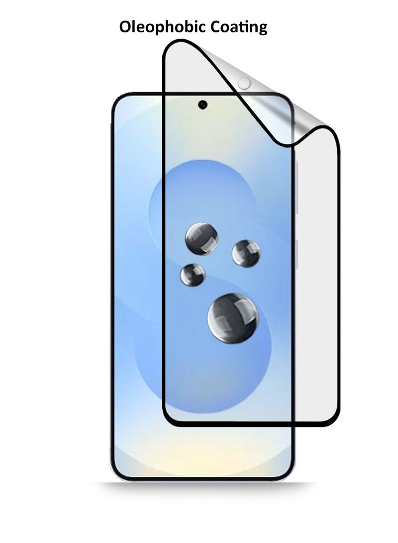 Techie فيلم حماية شاشة سيراميك غير لامع 9D لجهاز سامسونج جالاكسي S25 بلس 2025 – شعور سلس مضاد لبصمات الأصابع خالي من الفقاعات - Image 3