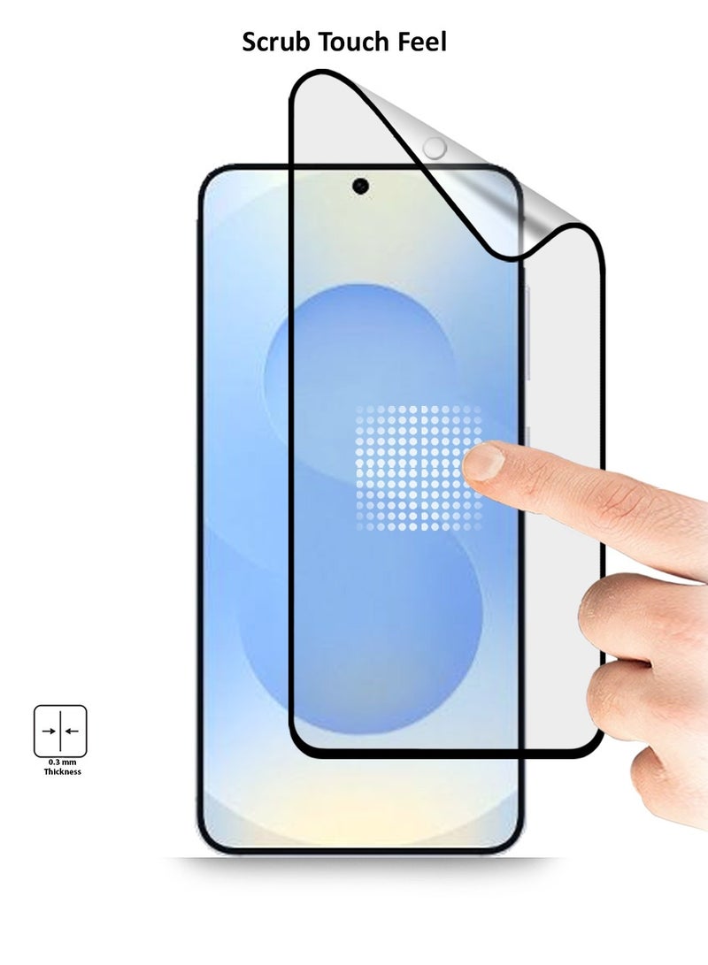 Techie فيلم حماية شاشة سيراميك غير لامع 9D لجهاز سامسونج جالاكسي S25 بلس 2025 – شعور سلس مضاد لبصمات الأصابع خالي من الفقاعات - Image 4